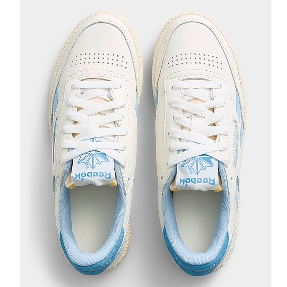Reebok Classic Club C Revenge Vintage blue and white sneakers NWT - Picture 2 of 7